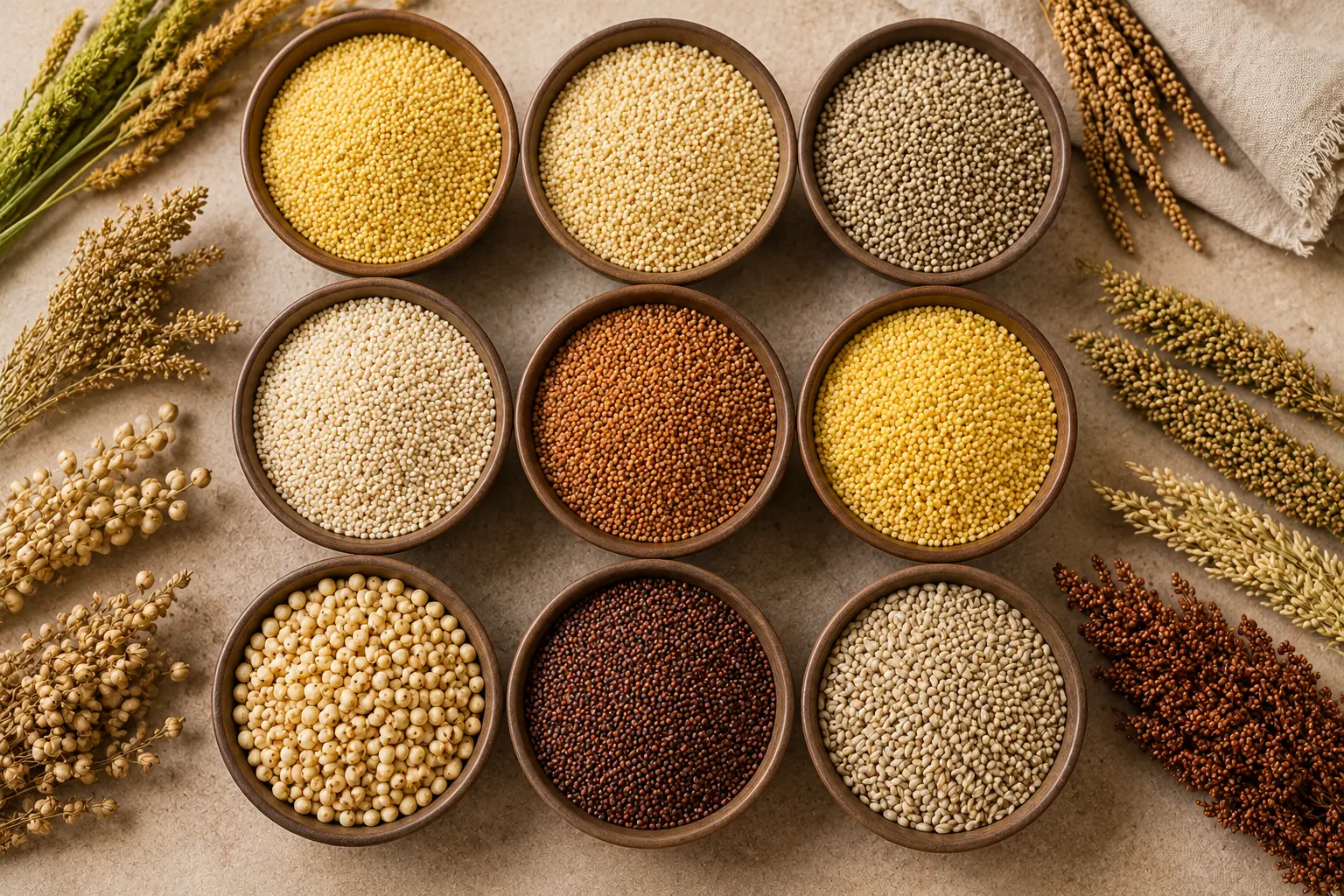 9 Types of Millets & What Each One Is For